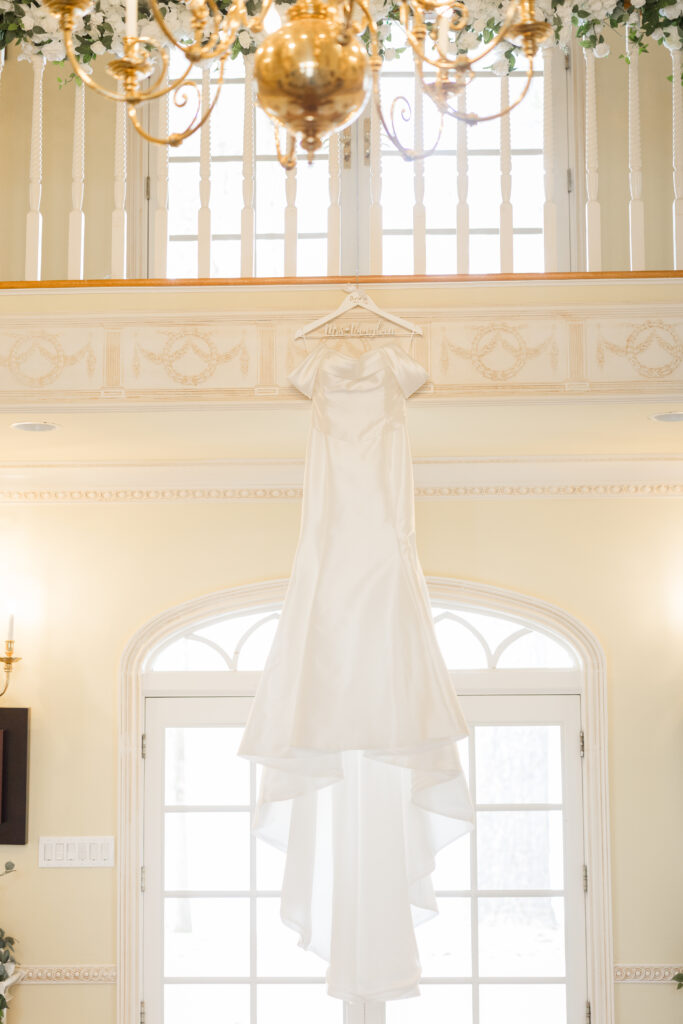 Oak Island Mansion Wedding, Wedding Dress