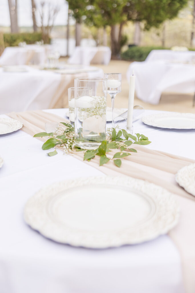 Wedding reception details