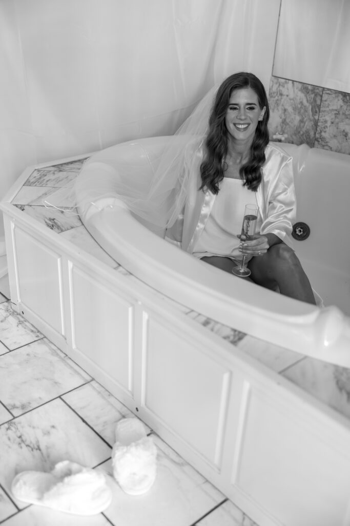 Editorial Bridal Photo at Lay Lake