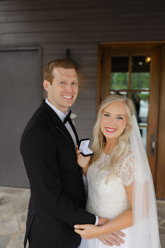 Taylor and Alex together before their Park Crest wedding ceremony